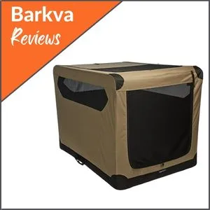 Portable-Folding-Soft-Dog-Travel-Crate-By-AmazonBasics-For-Travel