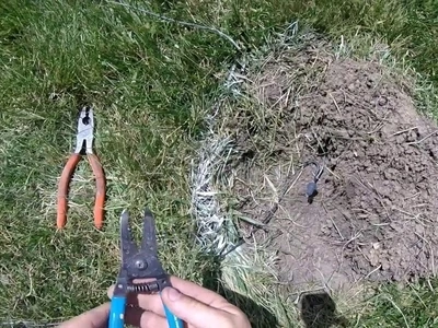 tools needed to fix a buried wire
